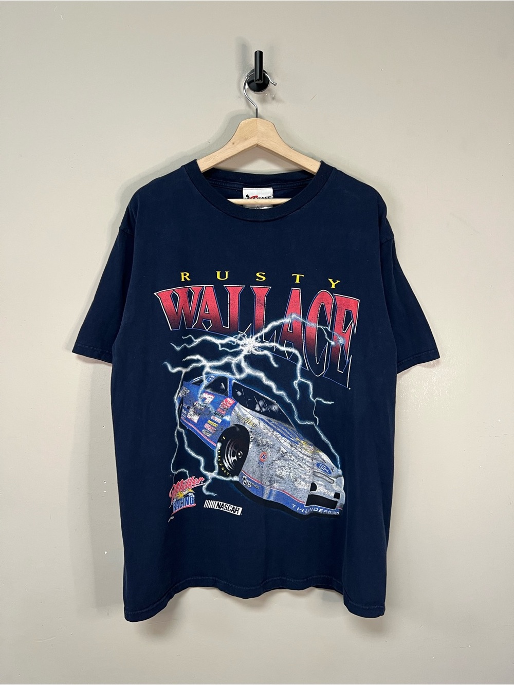 Vintage Rusty Wallace Nascar Tee
